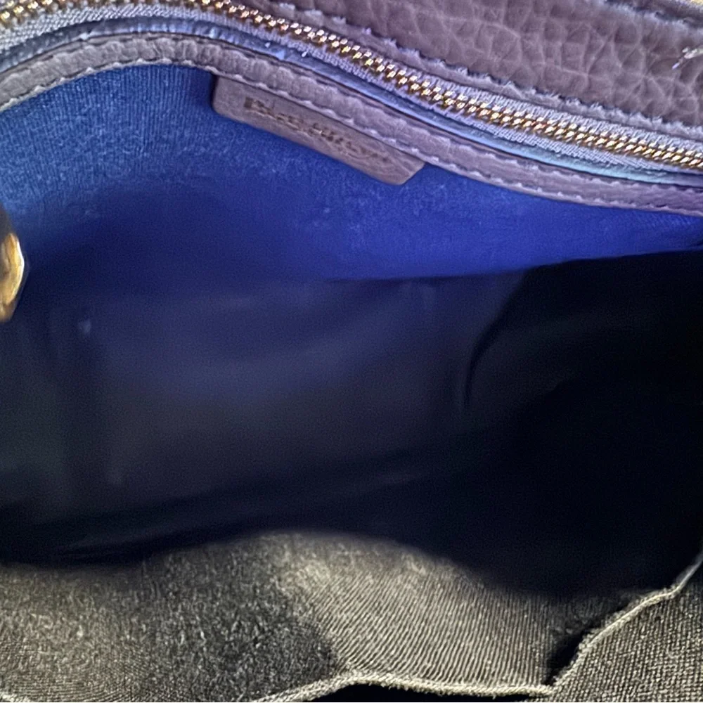 Paul Stuart Pebbled Leather Top Handle Mini Satchel – Espresso Brown - Picture 10 of 10